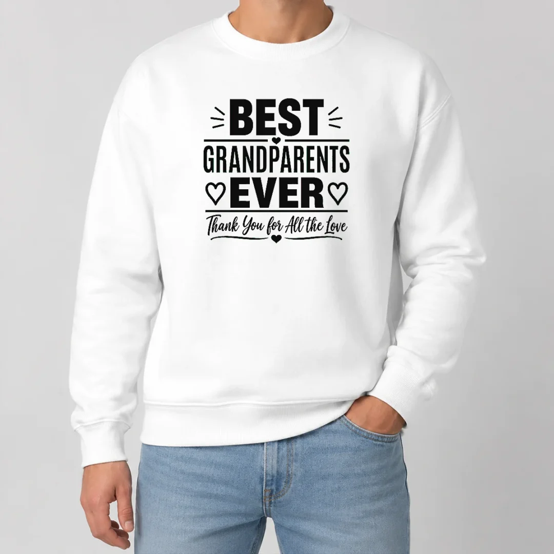 Hot Good Grandparents Day Best Grandparents Ever Minimalist Sweater Hot Good Grandparents Day Best Grandparents Ever Minimalist Sweater