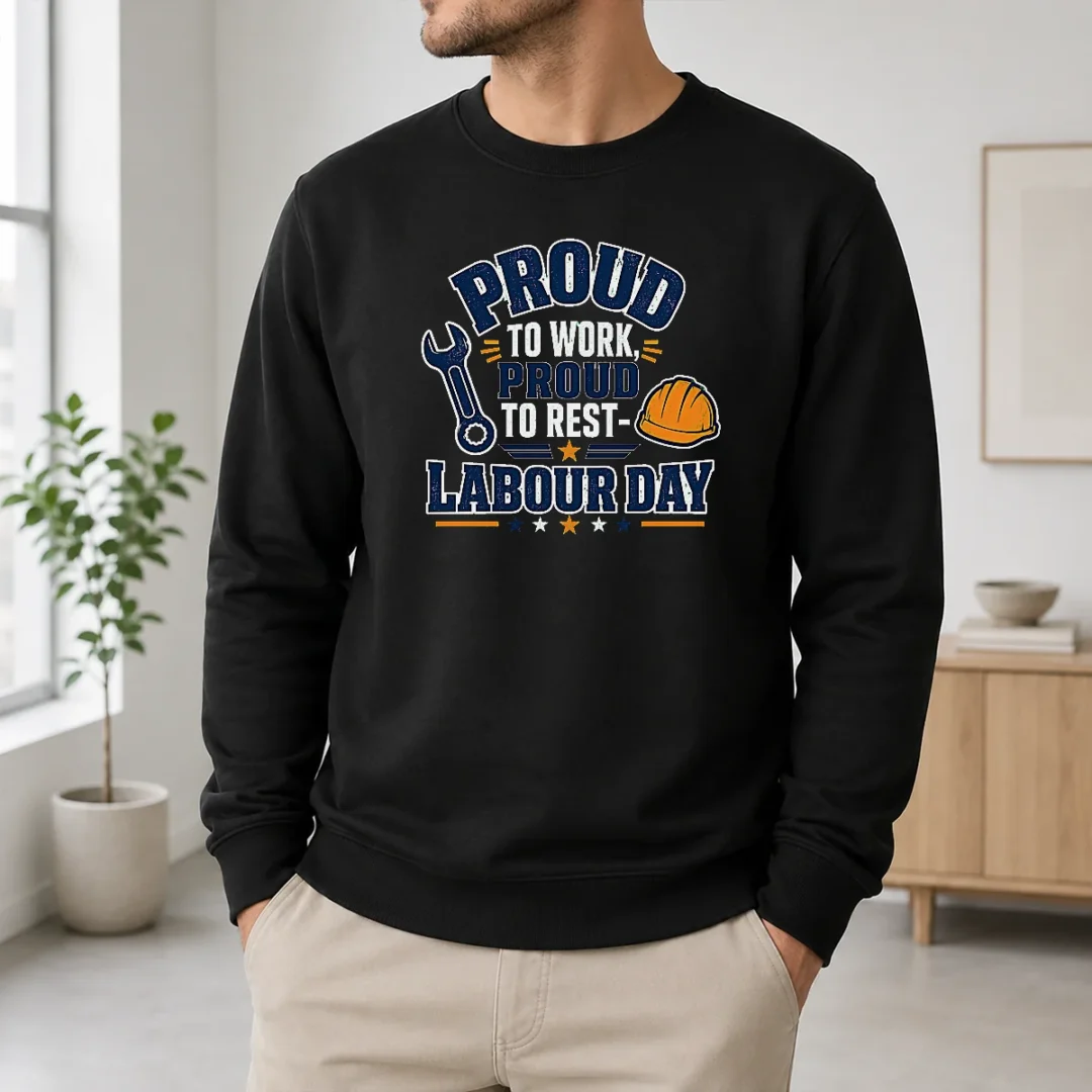 Hot Good Labour Day Pride Typography For Workers Sweater Hot Good Labour Day Pride Typography For Workers Sweater