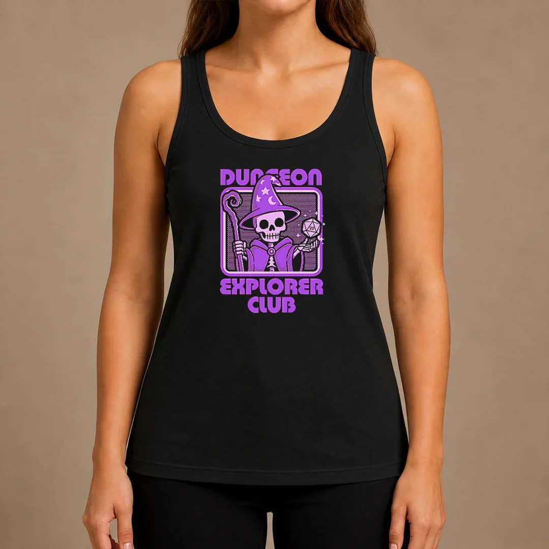 hot-good-rpg-mage-skull-tank-top Hot Good RPG Mage Skull Tank Top