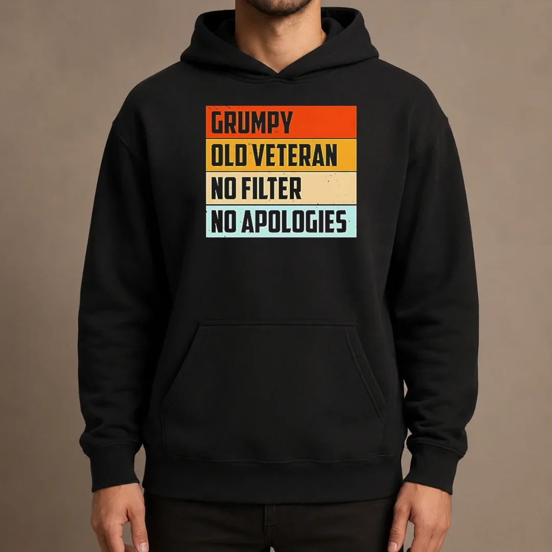 hot-grumpy-old-veteran-no-filter-no-apologies-retro-hoodie Hot Grumpy Old Veteran No Filter No Apologies Retro Hoodie