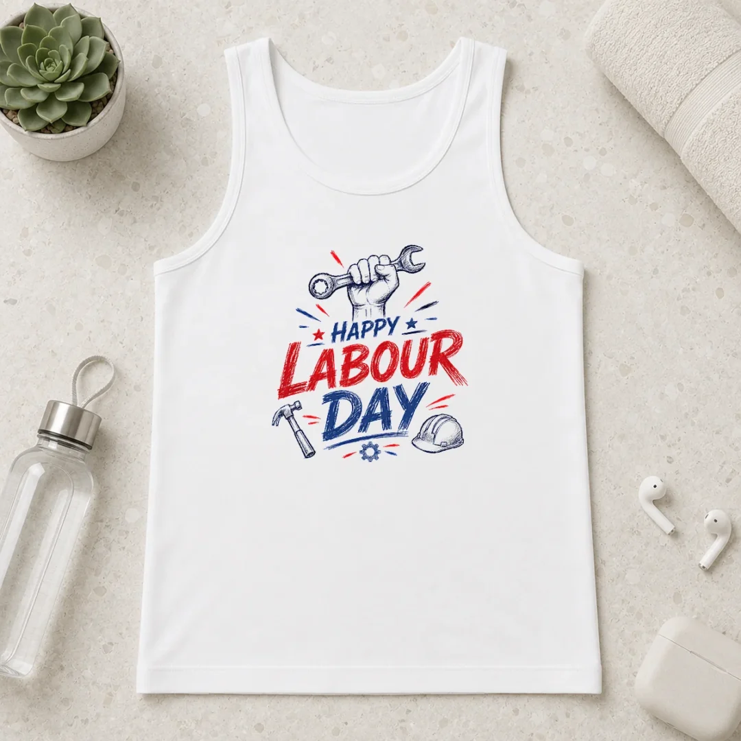 hot-happy-labour-day-sketch-hand-wrench-hammer-tools-tank-top Hot Happy Labour Day Sketch Hand Wrench Hammer Tools Tank Top