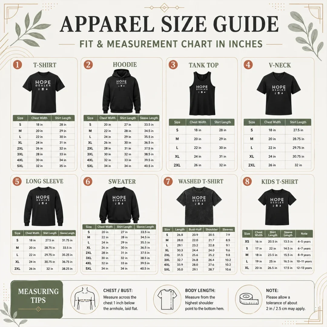 hot-hope-dealer-with-pliers-laundry-machine-and-christmas-tree-icons-size-chart Size chart for Hot Hope Dealer With Pliers Laundry Machine And Christmas Tree Icons showing measurements in inches and cm