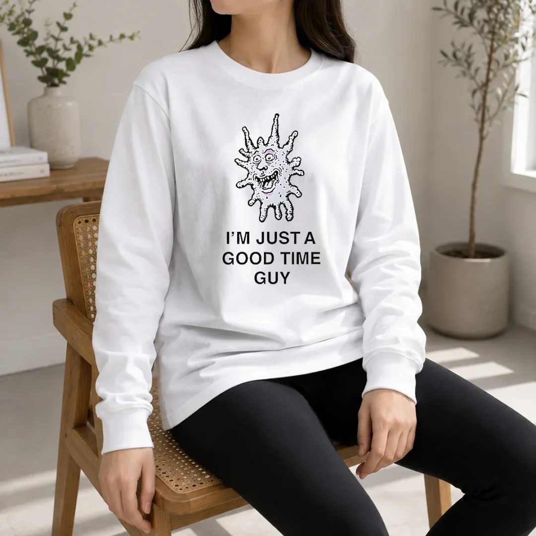 hot-i-m-just-a-good-time-guy-whimsical-creature-long-sleeve-shirt Hot I'M Just A Good Time Guy Whimsical Creature Long Sleeve Shirt