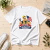 Hot Labour Day Patriotic Worker Cartoon