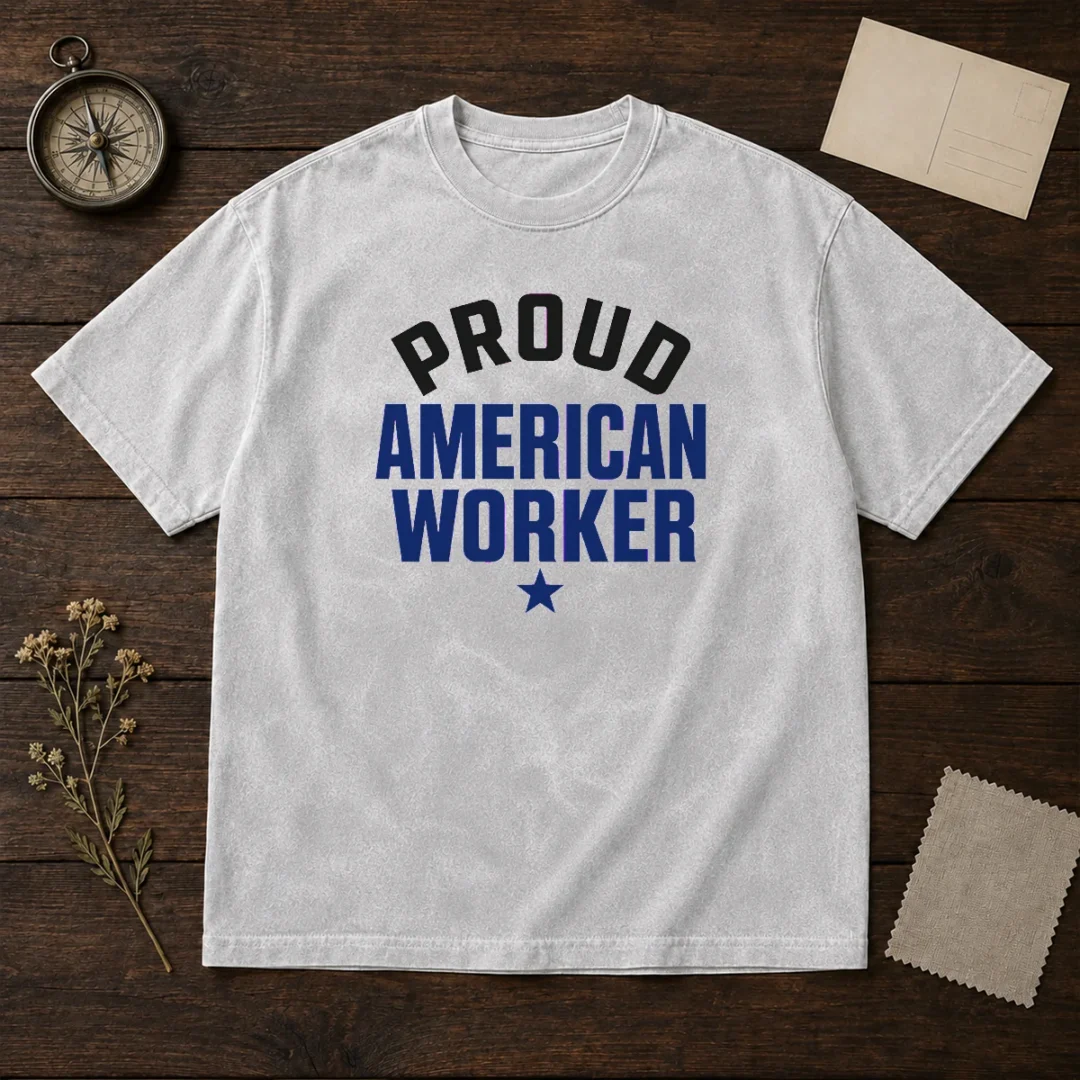 hot-labour-day-proud-american-worker-minimalist-washed-t-shirt Hot Labour Day Proud American Worker Minimalist Washed T-Shirt