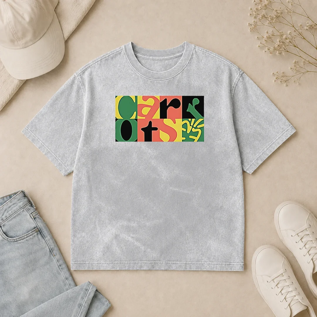 Hot Nice Carrots Brand Anwar Carrots Washed T Shirt Hot Nice Carrots Brand Anwar Carrots Washed T-Shirt