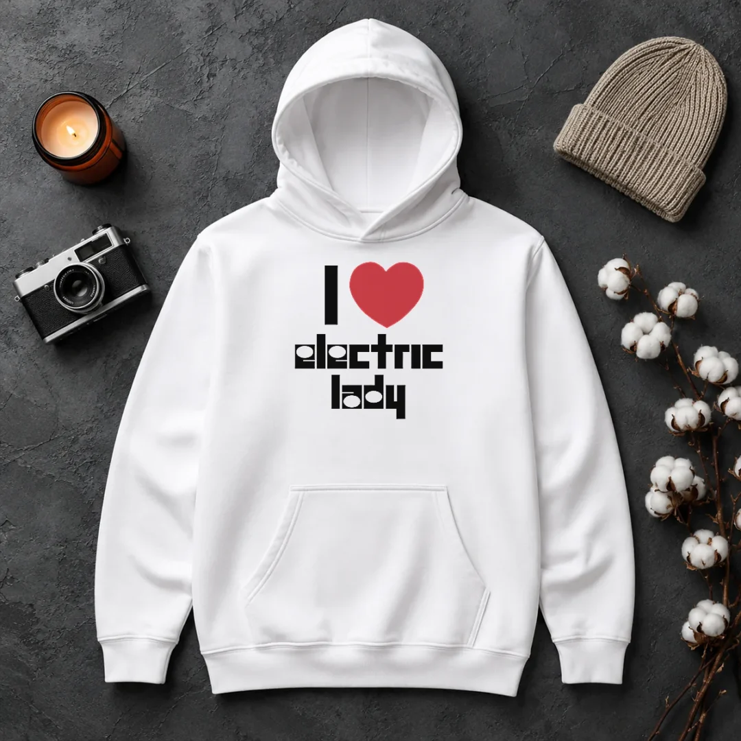 Hot Nice I Love Electric Lady Jimi Hendrix Rock Music Hoodie Hot Nice I Love Electric Lady Jimi Hendrix Rock Music Hoodie