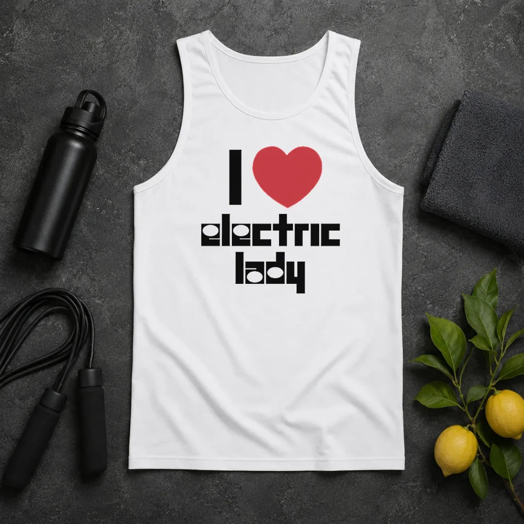 Hot Nice I Love Electric Lady Jimi Hendrix Rock Music Tank Top Hot Nice I Love Electric Lady Jimi Hendrix Rock Music Tank Top