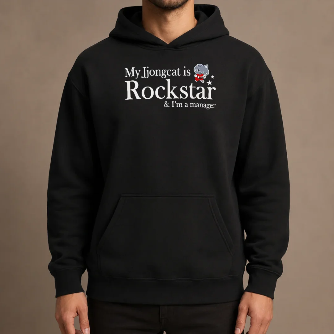 hot-nice-my-jjongcat-is-rockstar-and-i-m-a-manager-hoodie Hot Nice My Jjongcat Is Rockstar And I'M A Manager Hoodie