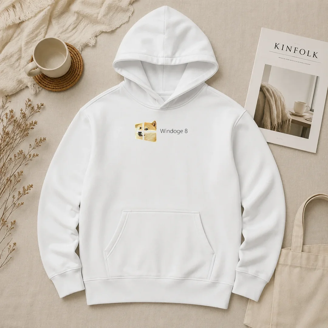 Hot Nice Windoge 8 Doge Windows Logo Hoodie Hot Nice Windoge 8 Doge Windows Logo Hoodie