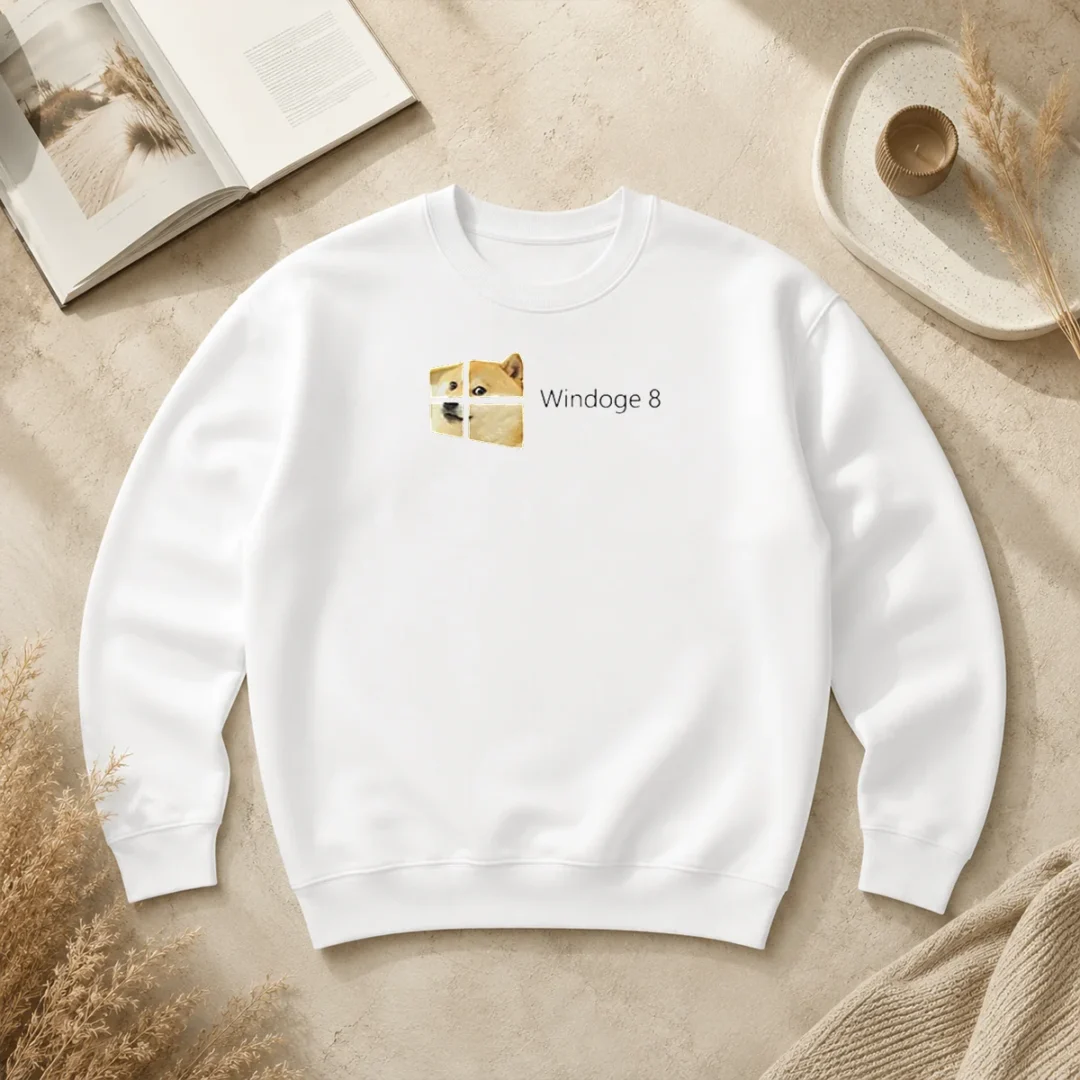 Hot Nice Windoge 8 Doge Windows Logo Sweater Hot Nice Windoge 8 Doge Windows Logo Sweater