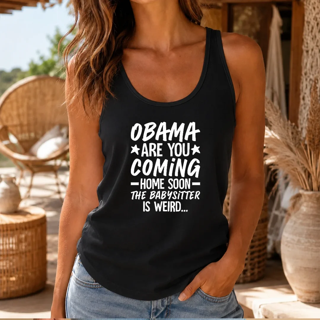 hot-obama-are-you-coming-home-babysitter-meme-tank-top Hot Obama Are You Coming Home Babysitter Meme Tank Top