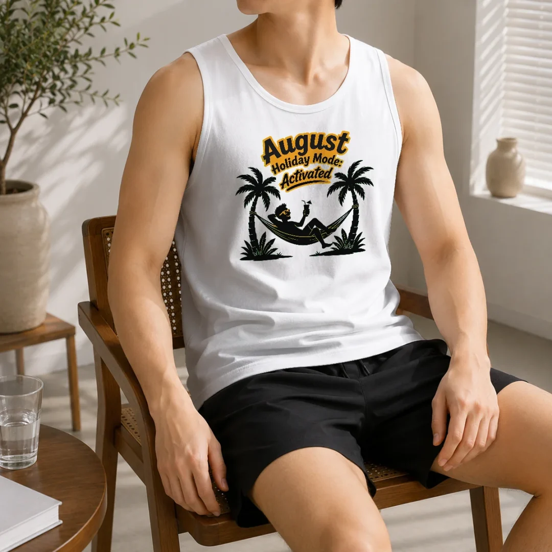 hot-official-august-holiday-silhouette-for-proud-summer-relaxers-tank-top Hot Official August Holiday Silhouette For Proud Summer Relaxers Tank Top