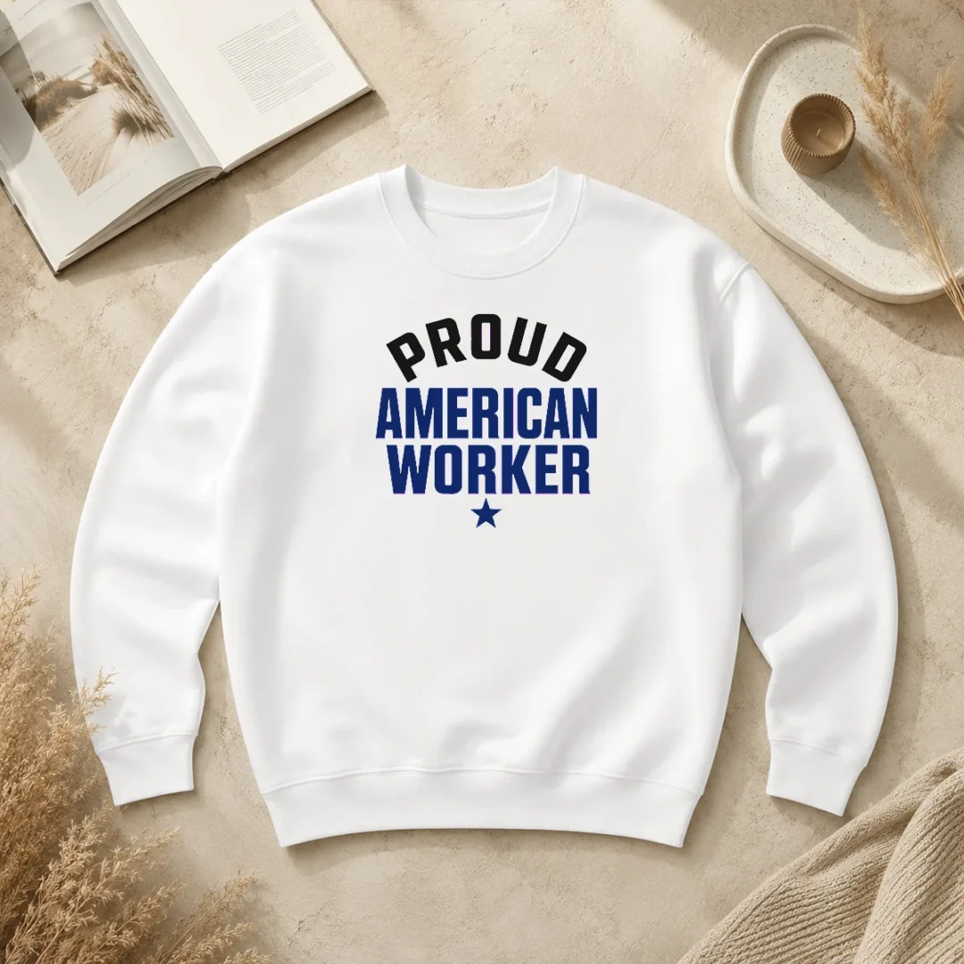Hot Official Labour Day Proud American Worker Minimalist Sweater Hot Official Labour Day Proud American Worker Minimalist Sweater