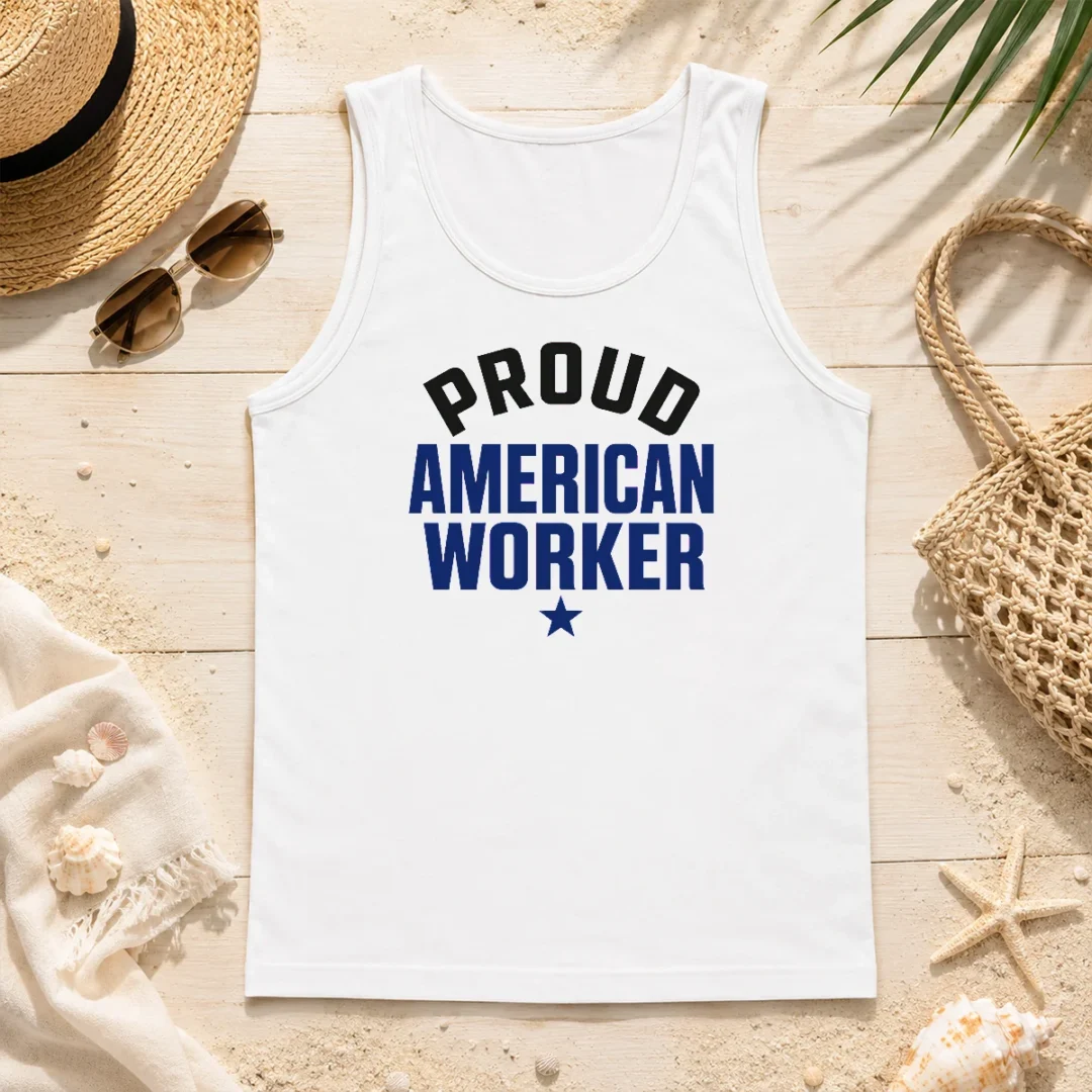 Hot Official Labour Day Proud American Worker Minimalist Tank Top Hot Official Labour Day Proud American Worker Minimalist Tank Top