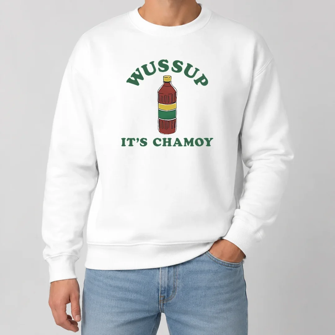 Hot Official Wussup It'S Chamoy Mexican Candy Spicy Sauce Sweater Hot Official Wussup It'S Chamoy Mexican Candy Spicy Sauce Sweater