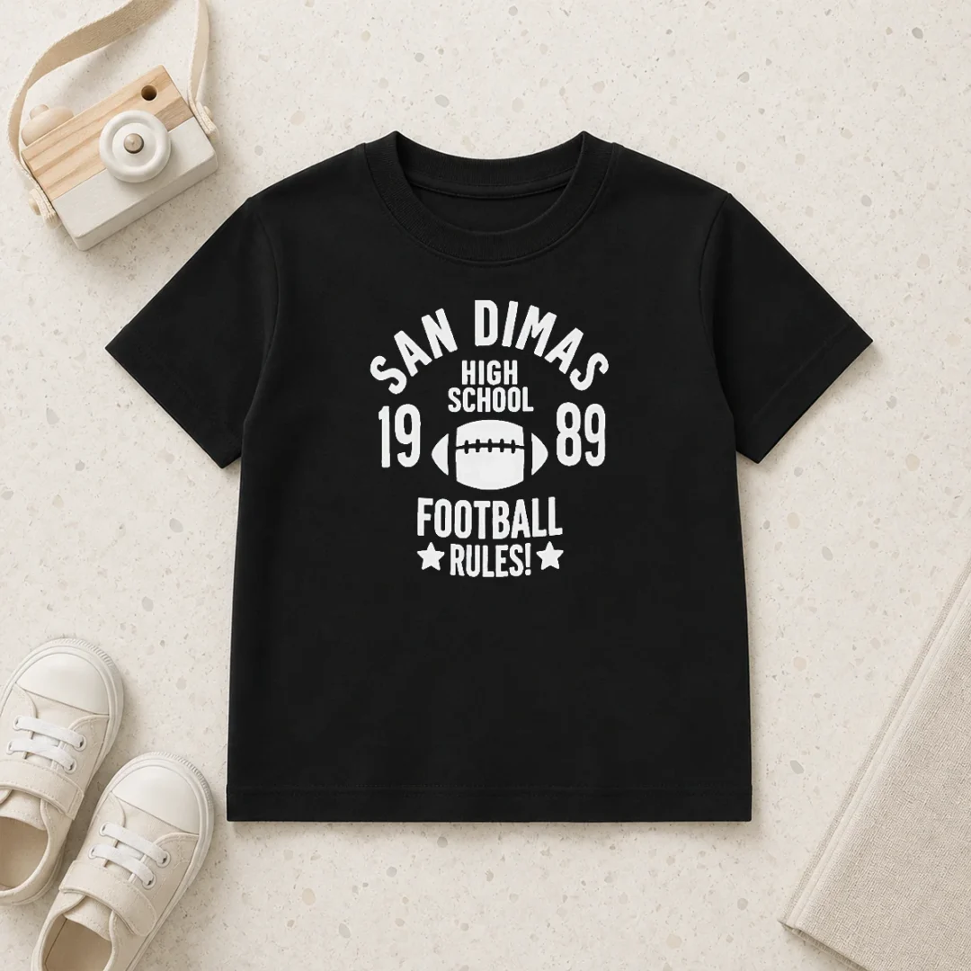 hot-original-brandon-walker-san-dimas-high-school-1989-football-rules-kids-t-shirt-2 Hot Original Brandon Walker San Dimas High School 1989 Football Rules Kids T-Shirt