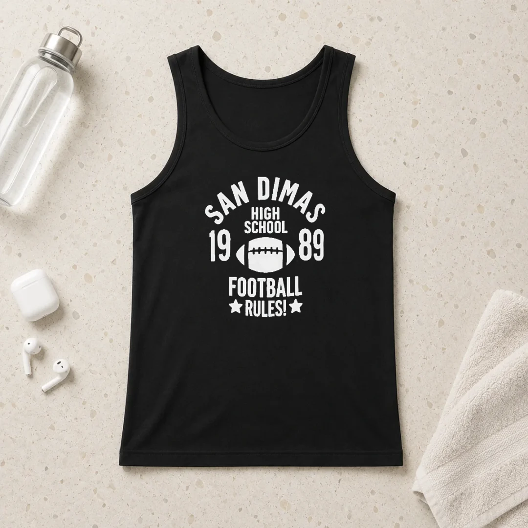 hot-original-brandon-walker-san-dimas-high-school-1989-football-rules-tank-top-2 Hot Original Brandon Walker San Dimas High School 1989 Football Rules Tank Top