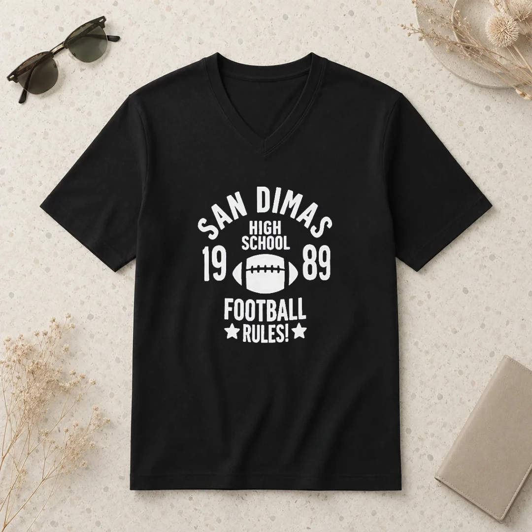 hot-original-brandon-walker-san-dimas-high-school-1989-football-rules-v-neck-shirt-2 Hot Original Brandon Walker San Dimas High School 1989 Football Rules V-Neck Shirt