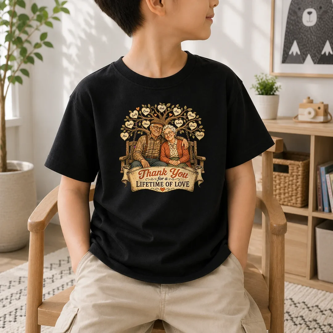 hot-original-grandparents-day-vintage-family-love-thank-you-kids-t-shirt-kid-t-shirt Hot Original Grandparents Day Vintage Family Love Thank You Kids T-Shirt