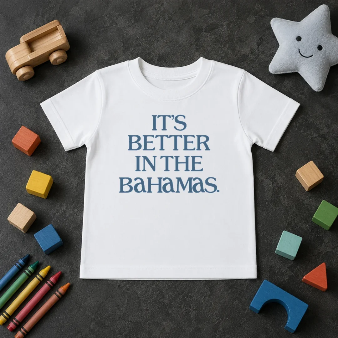 Hot Original It'S Better In The Bahamas Travel Vacation Kids T Shirt Hot Original It'S Better In The Bahamas Travel Vacation Kids T-Shirt