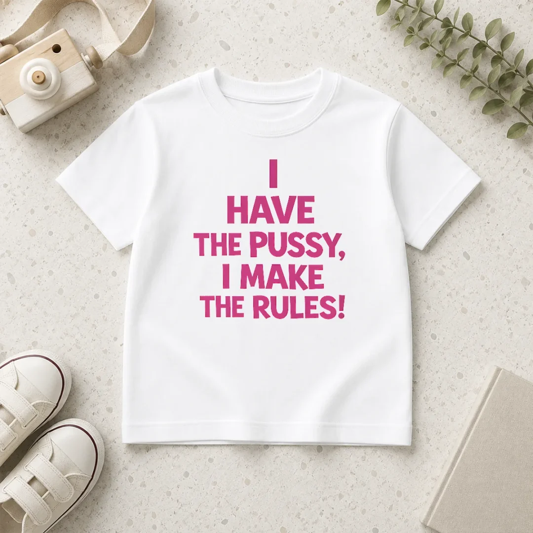 hot-premium-i-have-the-pussy-i-make-the-rules-empowerment-kids-t-shirt Hot Premium I Have The Pussy I Make The Rules Empowerment Kids T-Shirt