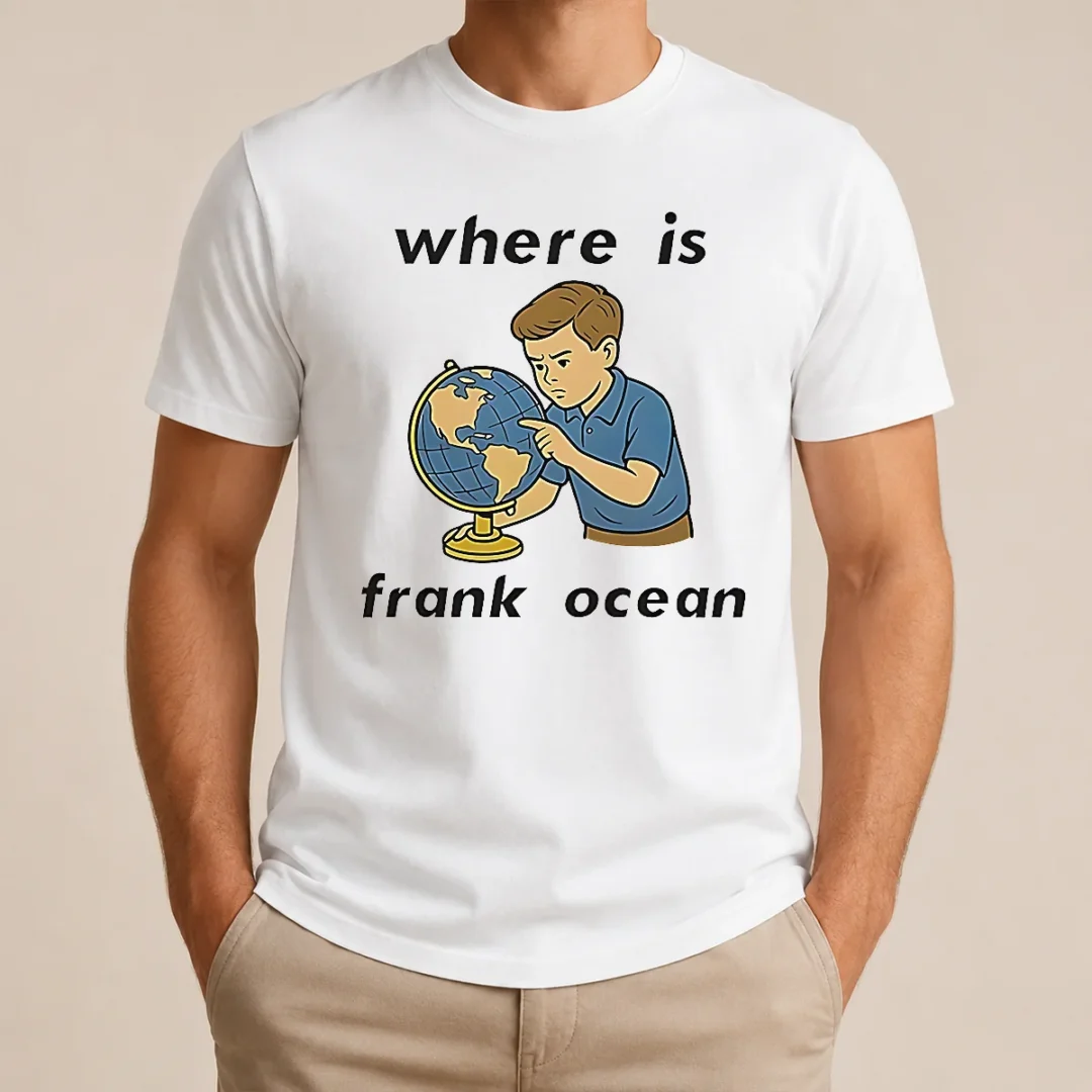 Hot Premium Where Is Frank Ocean t shirt Hot Premium Where Is Frank Ocean