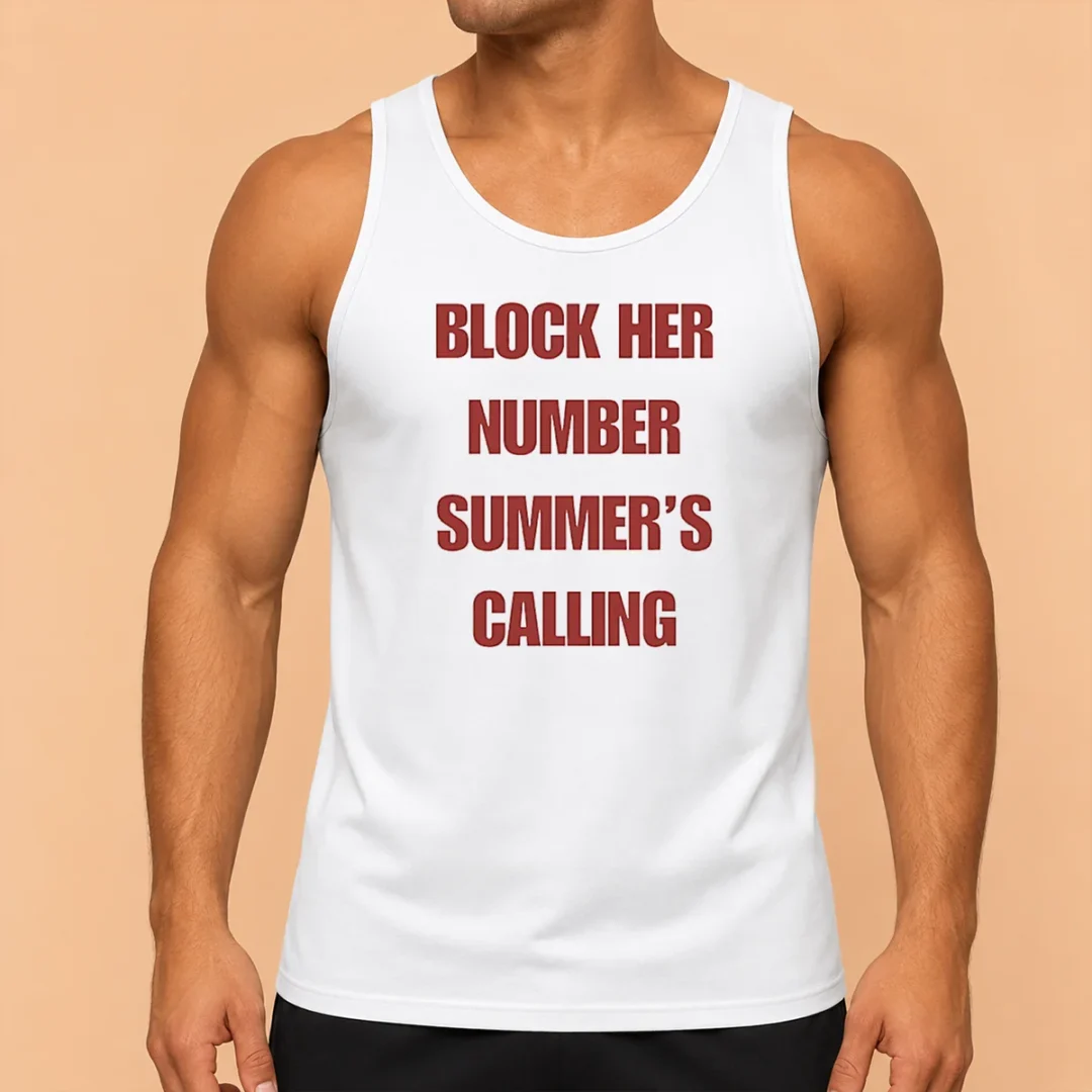 hot-pretty-block-her-number-summer-s-calling-summer-vibes-tank-top Hot Pretty Block Her Number Summer'S Calling Summer Vibes Tank Top
