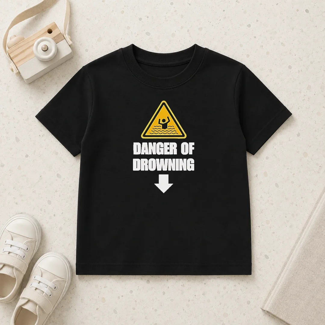 hot-pretty-funny-danger-of-drowning-symbol-sign-water-safety-alert-warning-kids-t-shirt-1 Hot Pretty Funny Danger Of Drowning Symbol Sign Water Safety Alert Warning Kids T-Shirt
