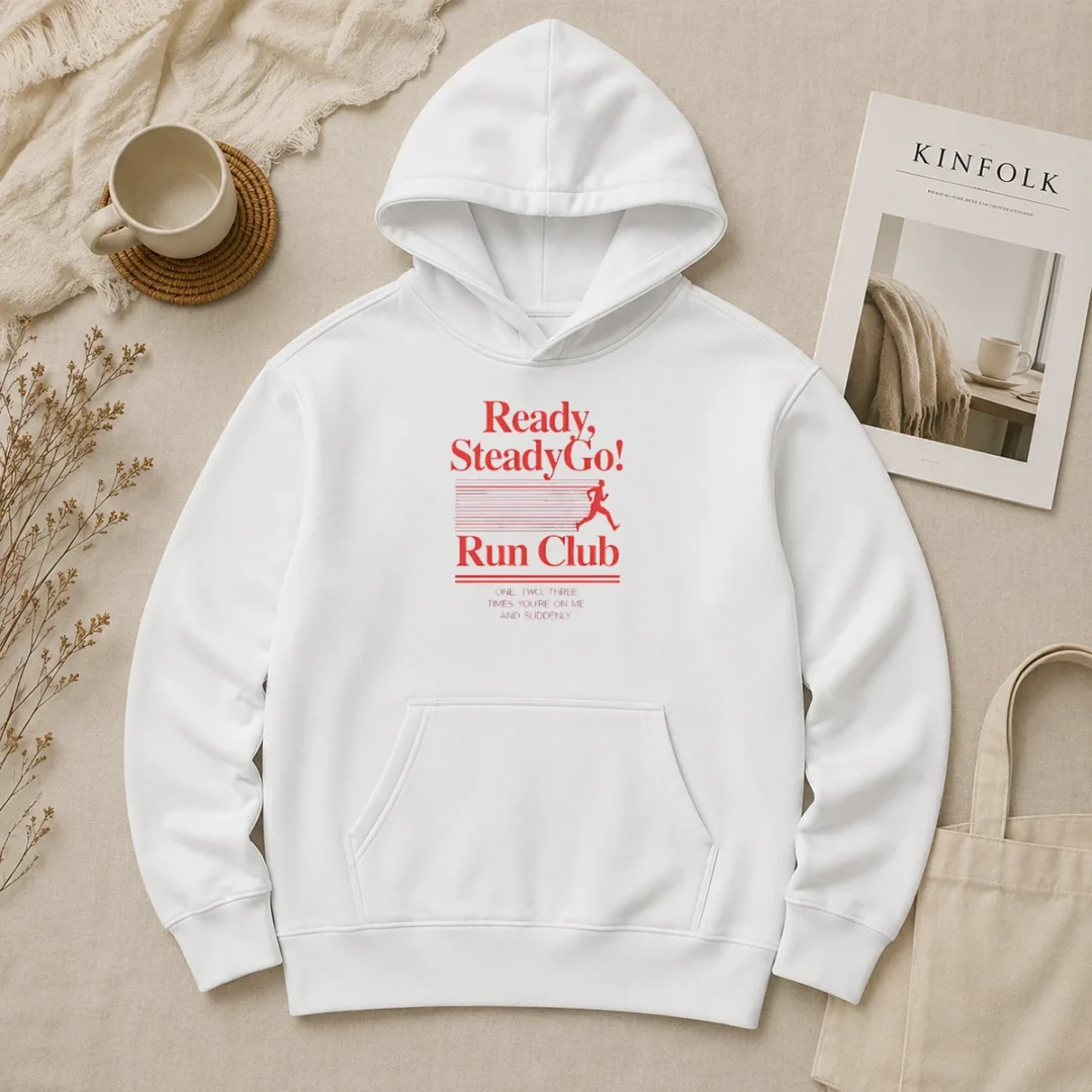 Hot Pretty Ready Steadygo Run Club Running Hoodie Hot Pretty Ready Steadygo Run Club Running Hoodie