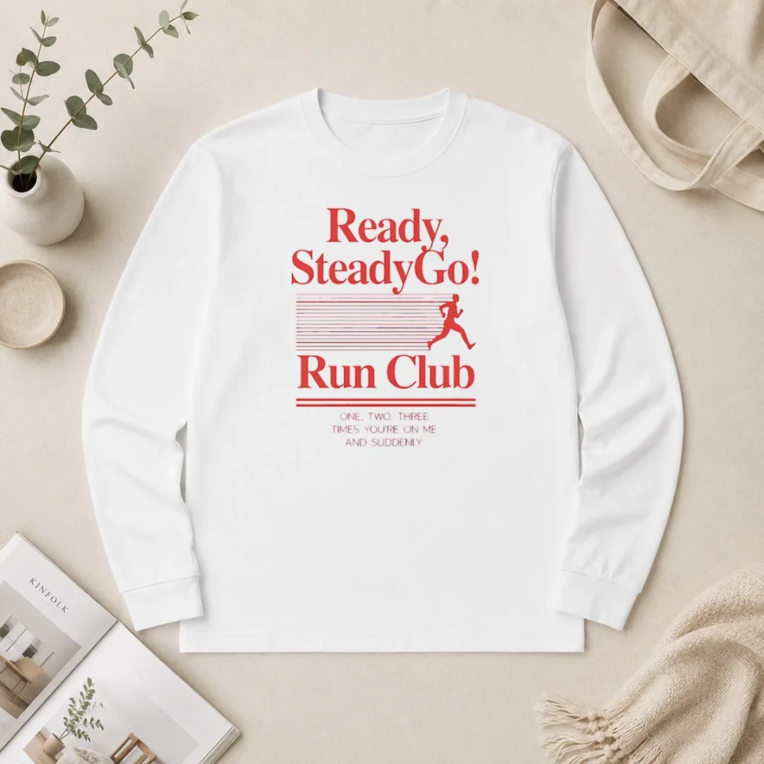 Hot Pretty Ready Steadygo Run Club Running Long Sleeve Shirt Hot Pretty Ready Steadygo Run Club Running Long Sleeve Shirt