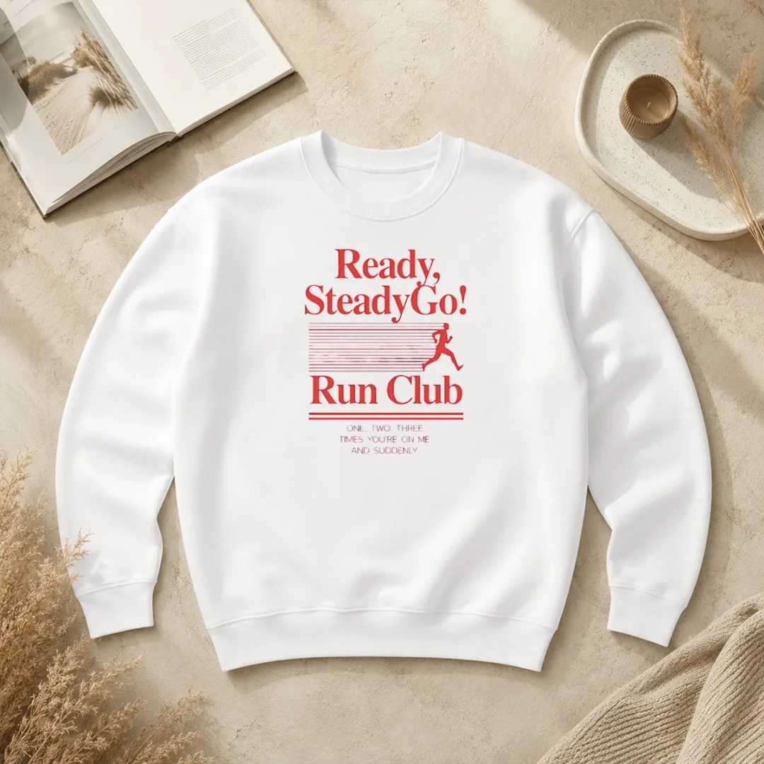 Hot Pretty Ready Steadygo Run Club Running Sweater Hot Pretty Ready Steadygo Run Club Running Sweater