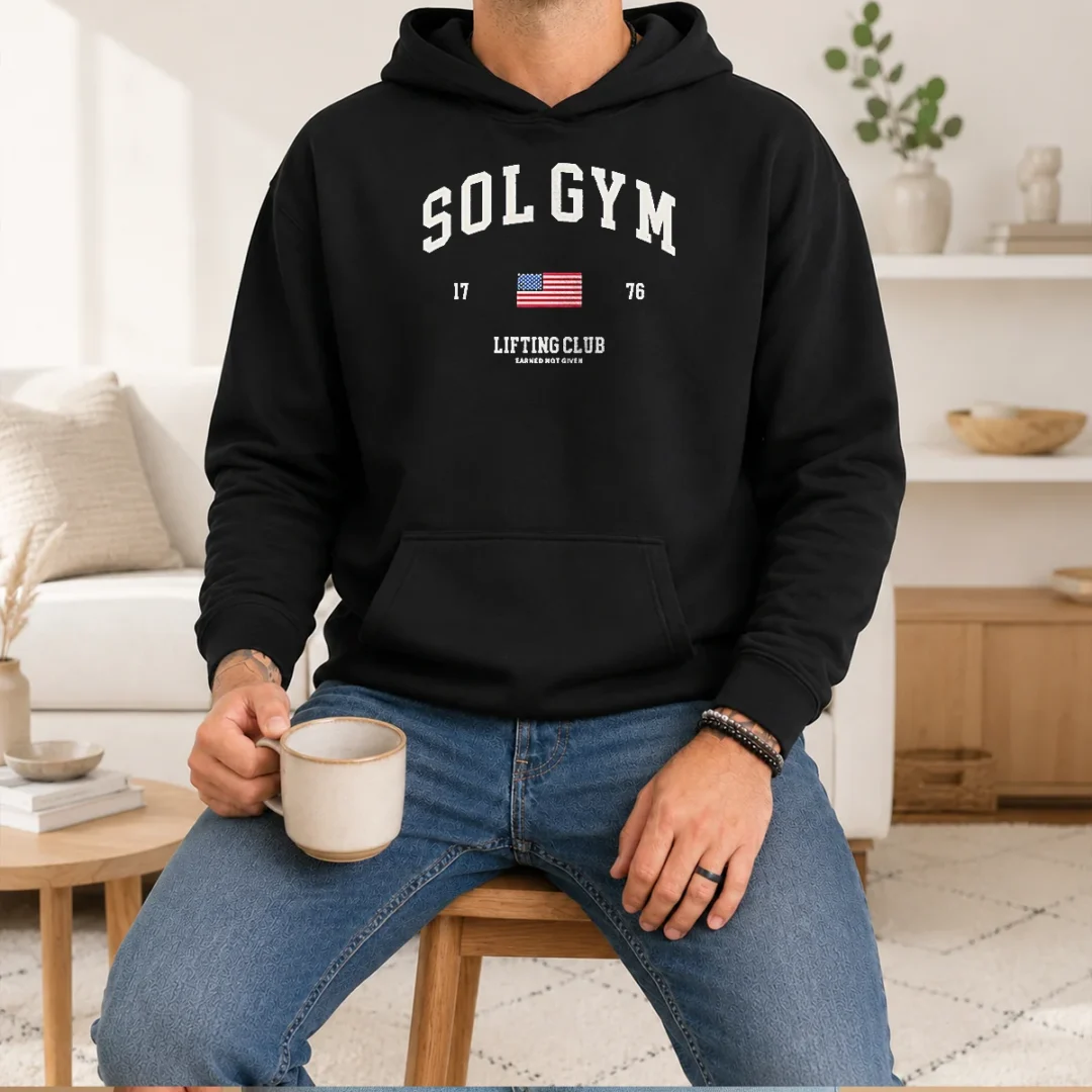 hot-pretty-solgym-lifting-club-earned-not-given-1776-distressed-hoodie Hot Pretty Solgym Lifting Club Earned Not Given 1776 Distressed Hoodie