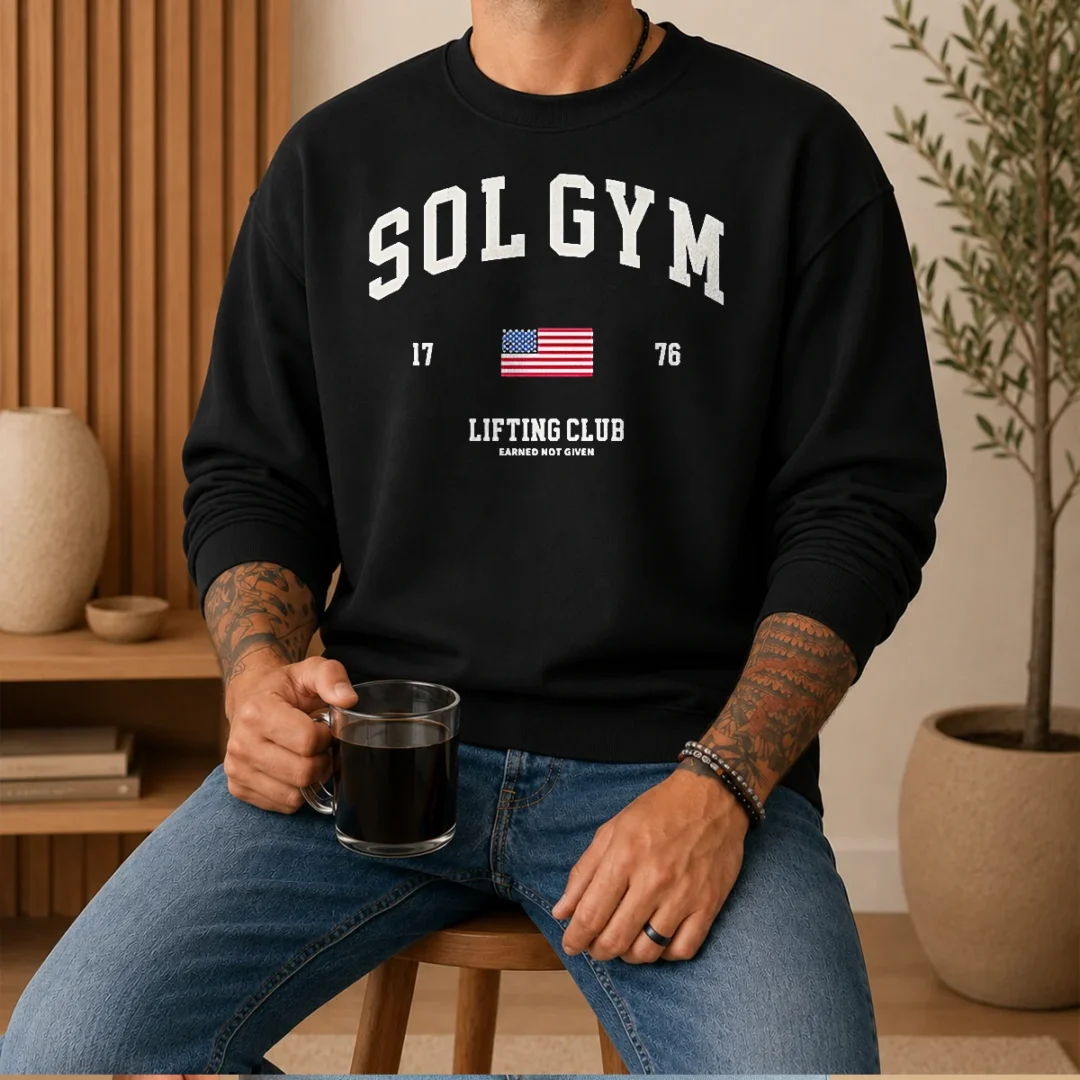 hot-pretty-solgym-lifting-club-earned-not-given-1776-distressed-sweater Hot Pretty Solgym Lifting Club Earned Not Given 1776 Distressed Sweater