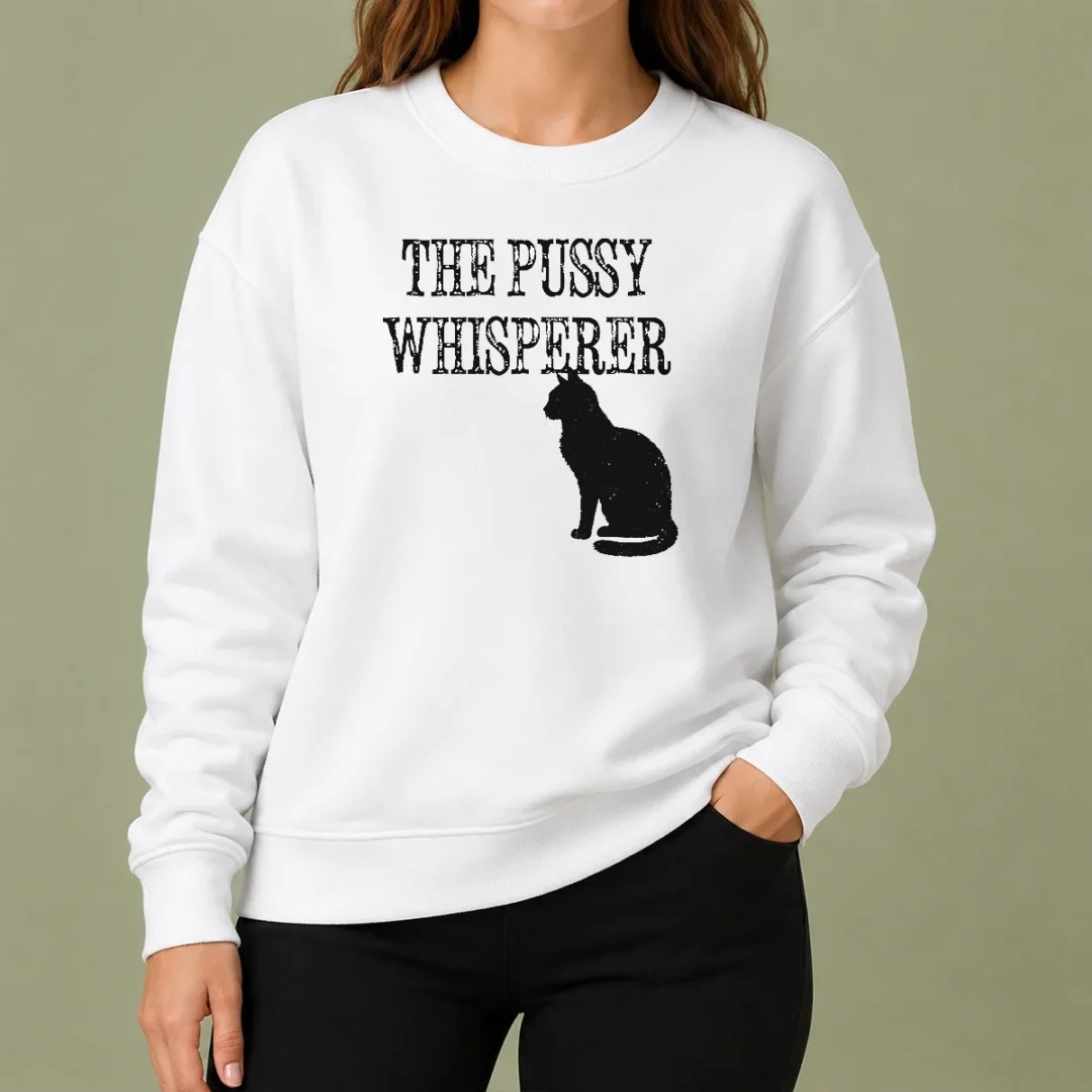 hot-pretty-the-pussy-whisperer-with-black-cat-silhouette-sweater Hot Pretty The Pussy Whisperer With Black Cat Silhouette Sweater