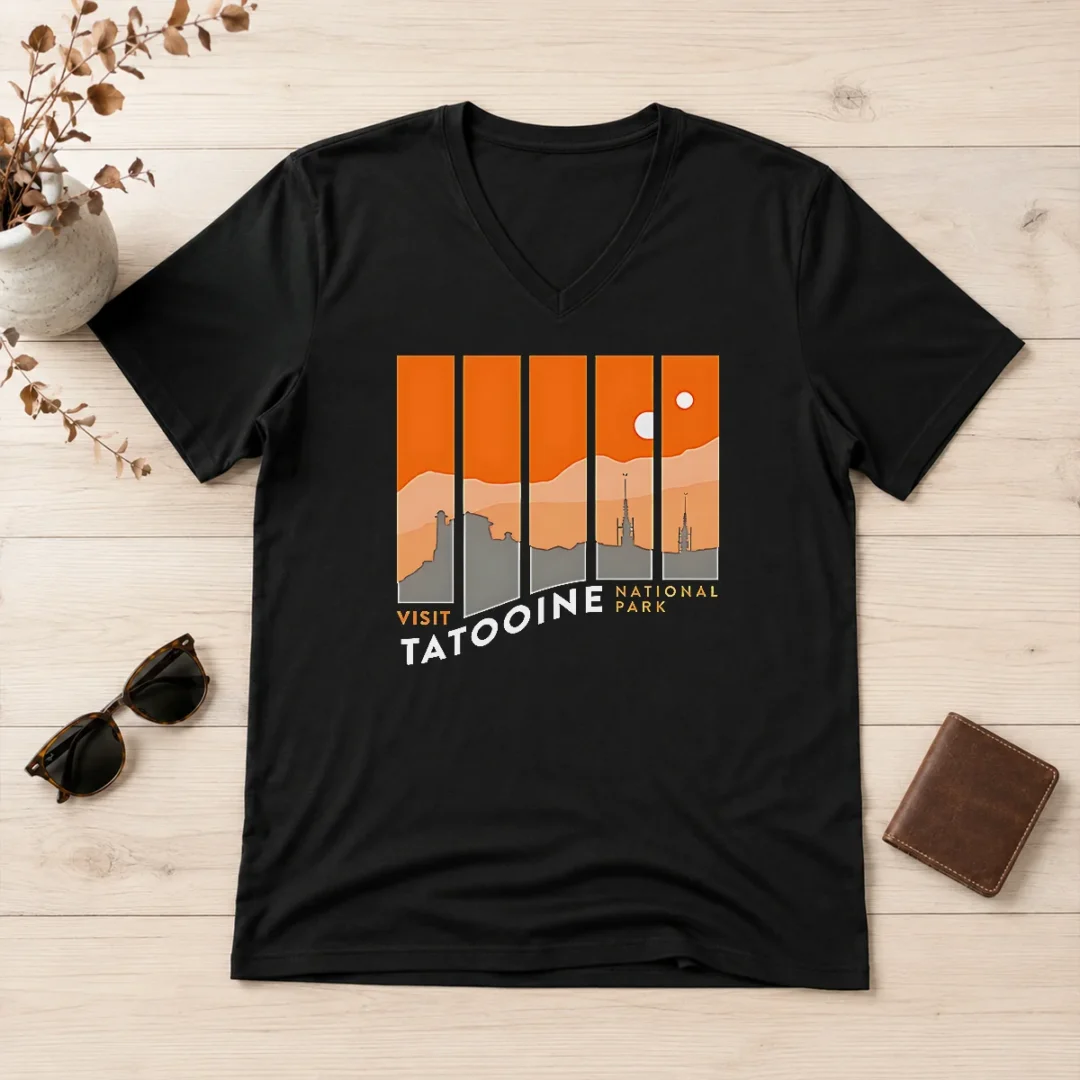hot-pretty-visit-national-park-star-wars-sci-fi-travel-v-neck-shirt Hot Pretty Visit National Park Star Wars Sci Fi Travel V-Neck Shirt