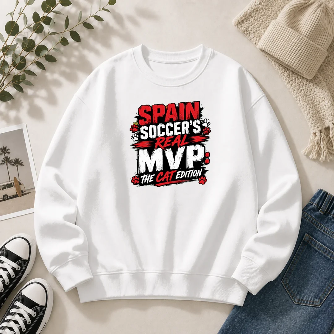 hot-spain-soccer-cat-meme-streetwear-sweater Hot Spain Soccer Cat Meme Streetwear Sweater