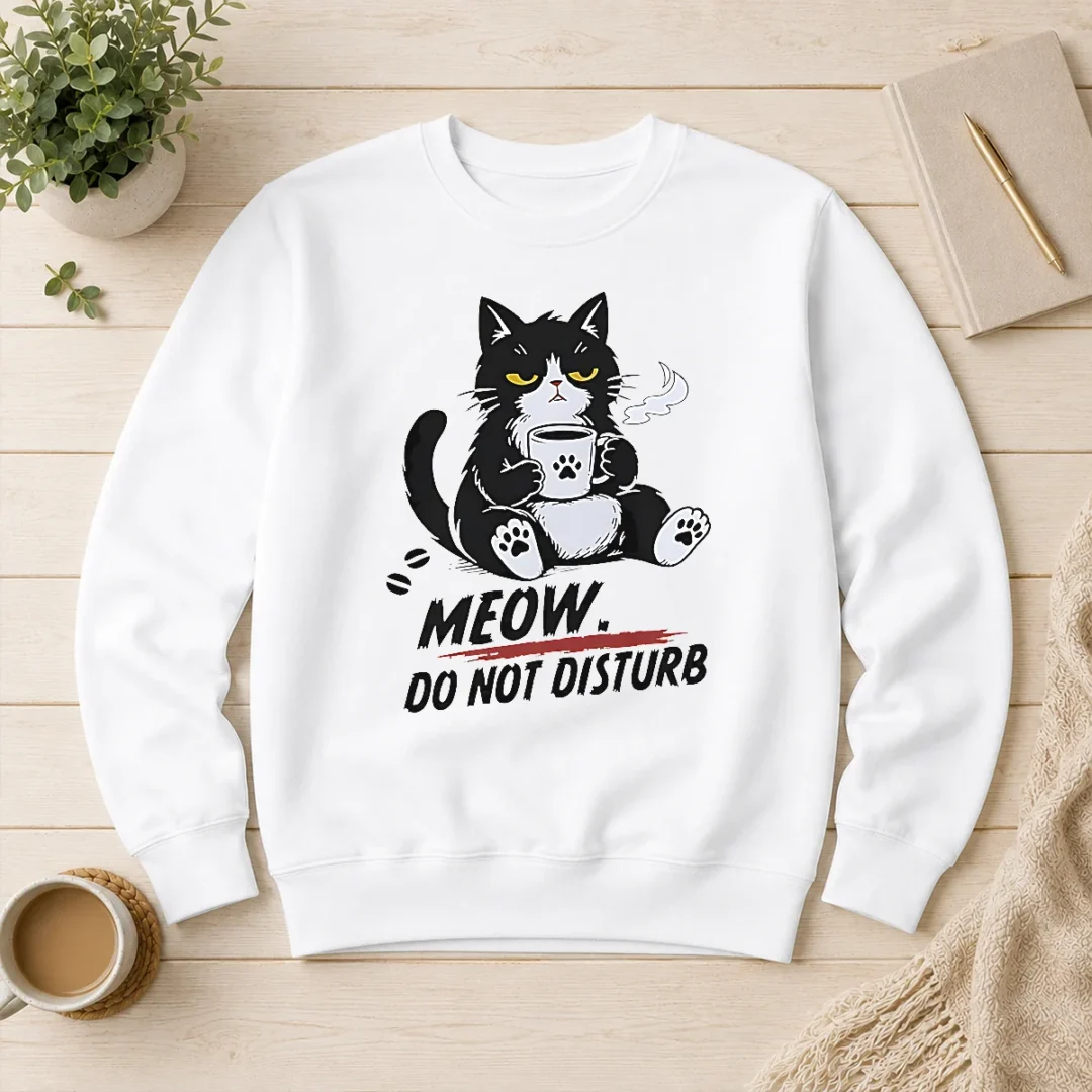 hot-top-meow-do-not-disturb-grumpy-cat-with-coffee-sweater Hot Top Meow Do Not Disturb Grumpy Cat With Coffee Sweater