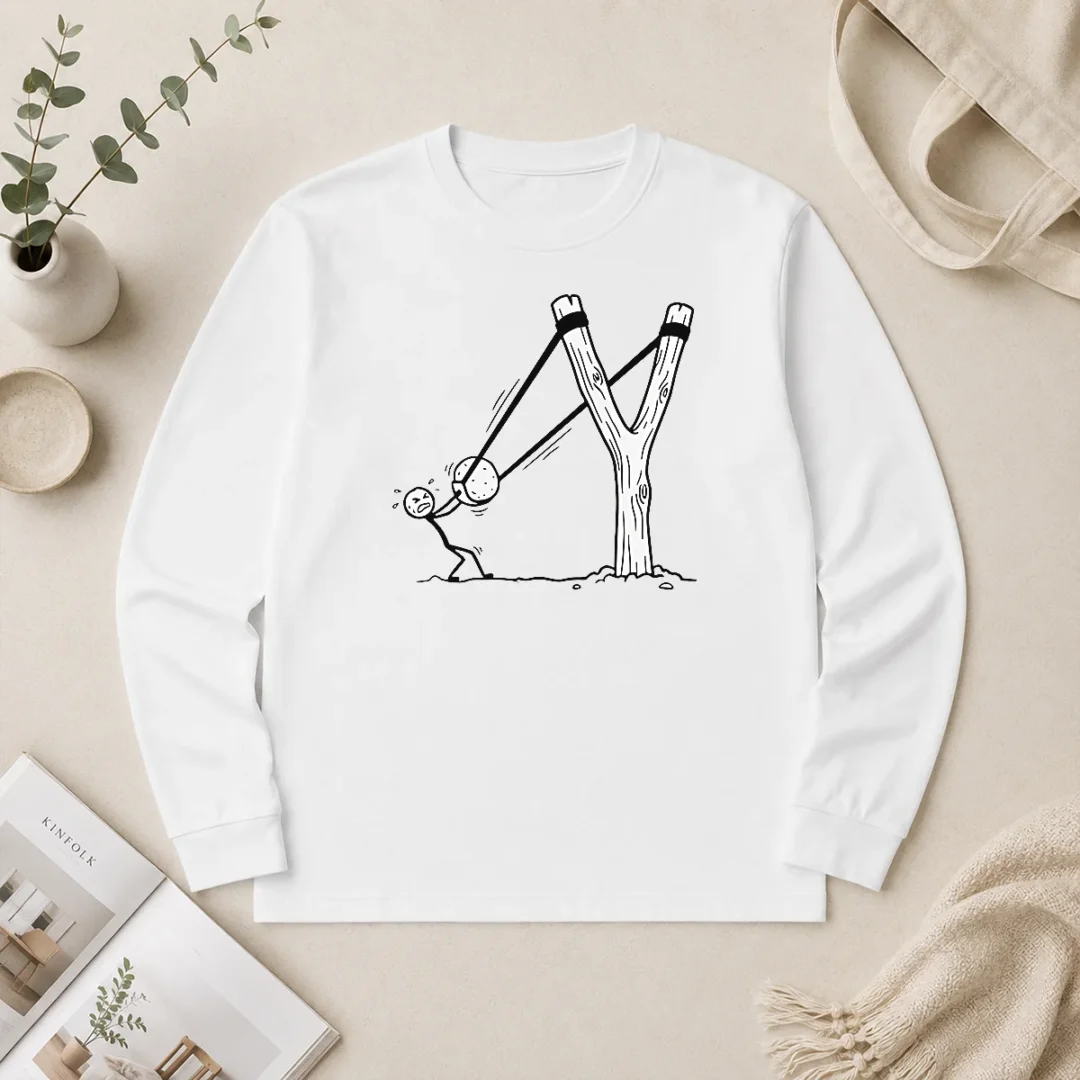 Hot Top Slingshot Meme Long Sleeve Shirt Hot Top Slingshot Meme Long Sleeve Shirt