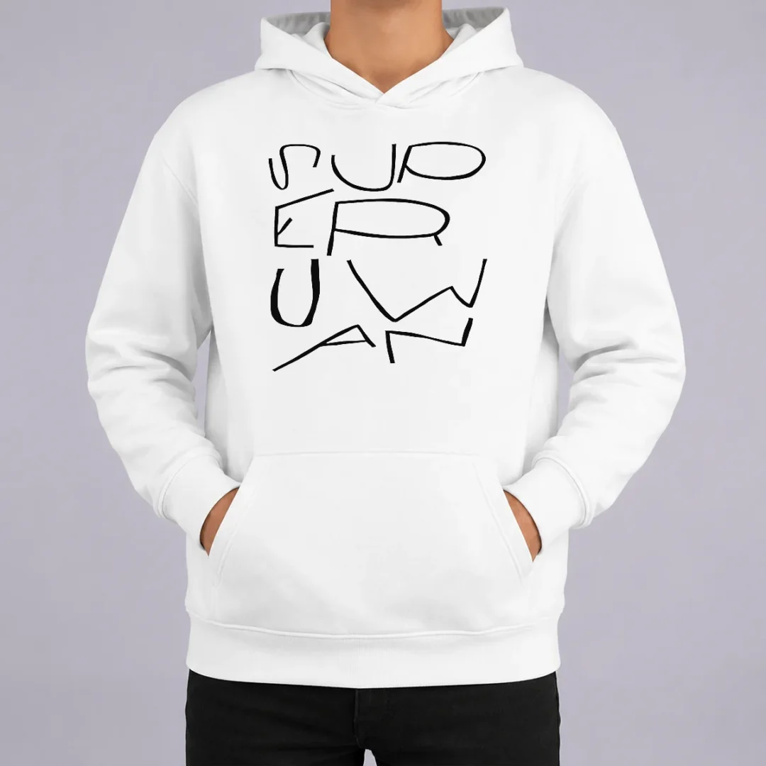 Hot Top Superhuman Superhuman Logo Hirt Hoodie Hot Top Superhuman Superhuman Logo Hirt Hoodie