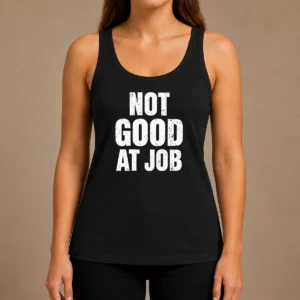 Nice Not Good At Job Geek Tank Top