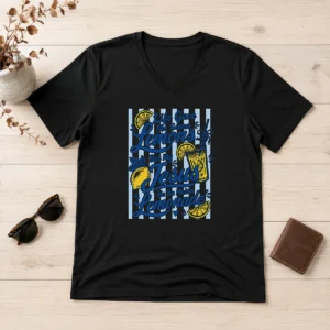 Pretty Life Gave Me Lemons Jesus Makes Lemonade Black V-Neck Shirt