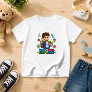 Nice Ready To Shine Back To School Spirit Kids T-Shirt