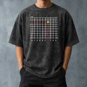 Pretty Six Seven Coordinate Geek Washed T-Shirt