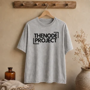 Official The Node Project Branding Washed T-Shirt