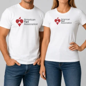Premium Nice American Fart Association Parody Logo