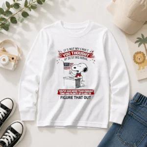 Nice Snoopy It'S Not My Fault You Thought My Sister Was Normal Long Sleeve Shirt