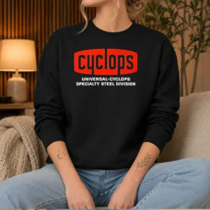 Official Universal Cyclops Specialty Steel Division Logo Sweater