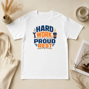 Happy Nice Labour Day Hard Work Pride Typography