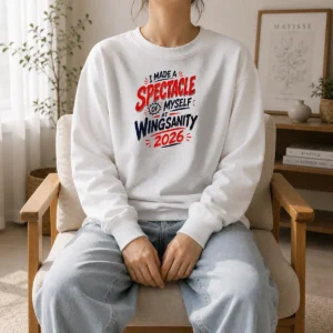 Official Funny I Made A Spectacle Of Myself At Wingsanity 2026 Sweater